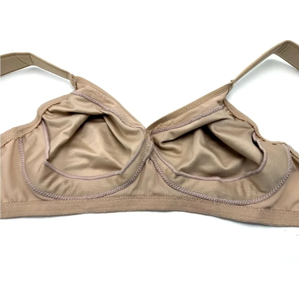 Glamorise MagicLift Seamless Support T-Shirt Bra 38C Cafe